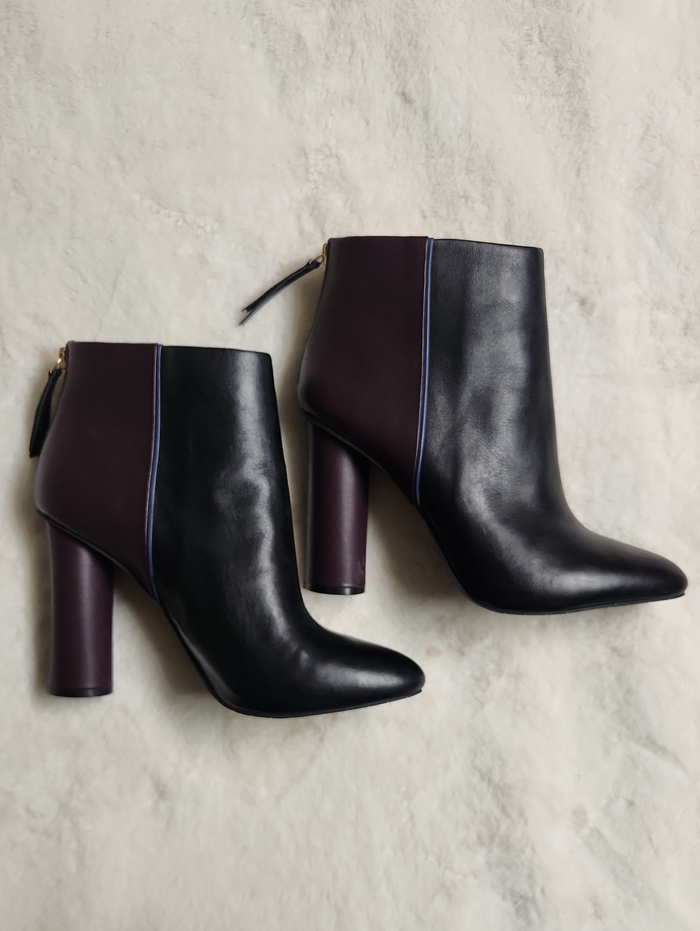 Cabi Duotone Bootie Heels